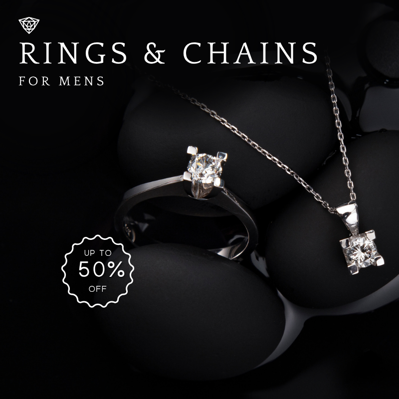 Rings & chains for men
