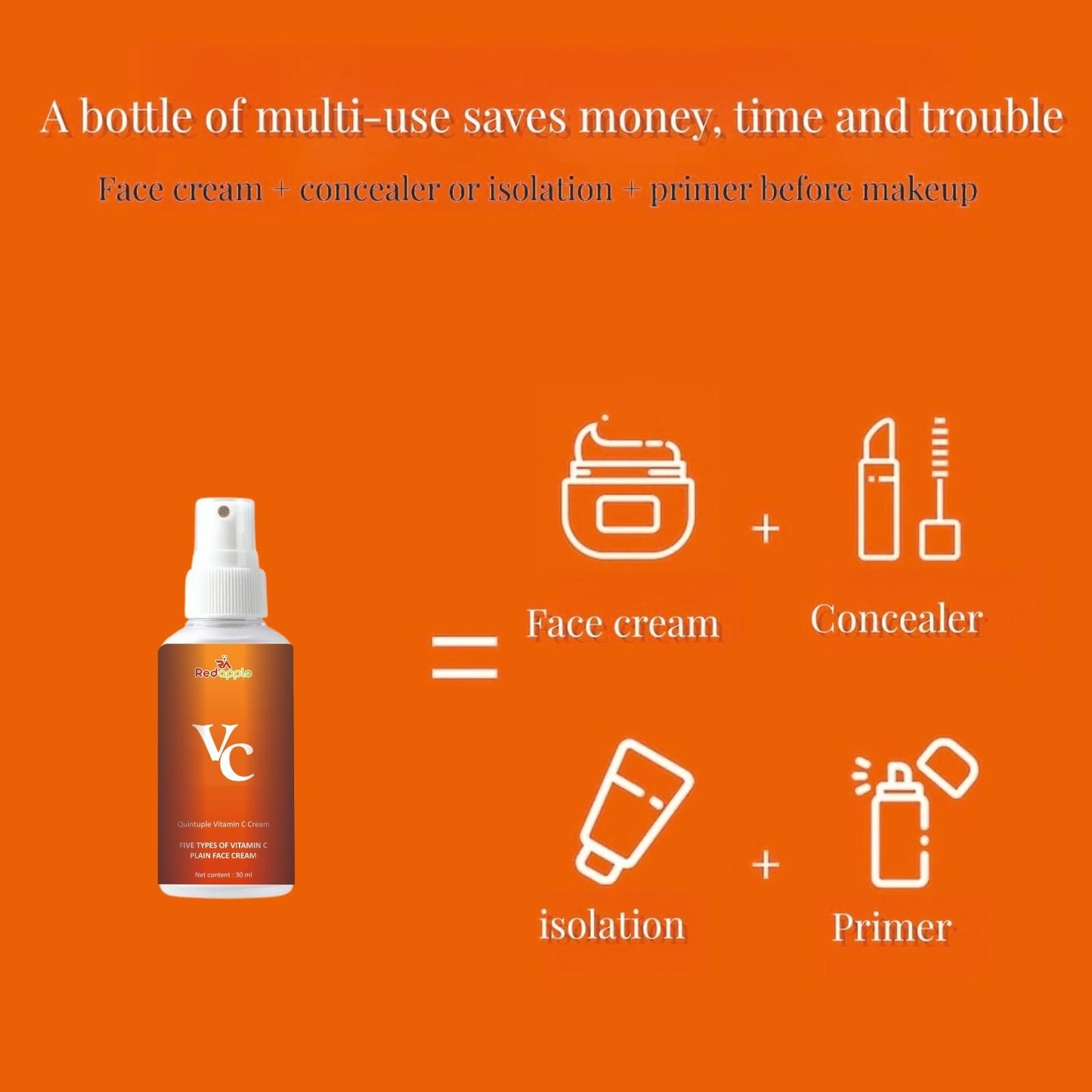 VC Tone-up Cream 60 ml Pack of 2