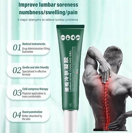 Lumbar Spine Cooling Gel 40g Pack of 2