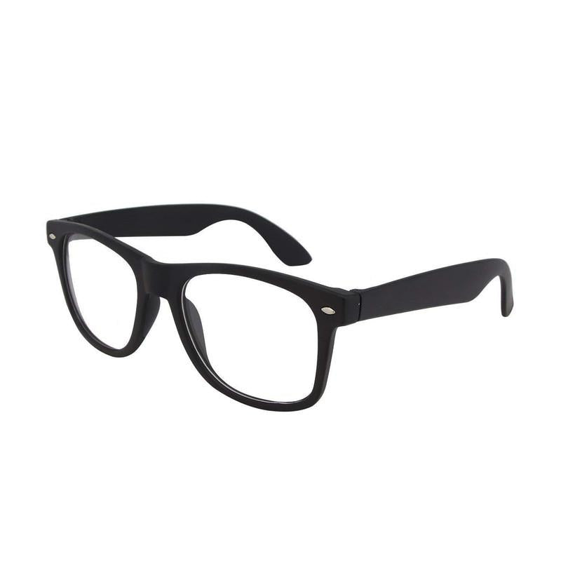Unisex Clear Black Wayfair Sunglass