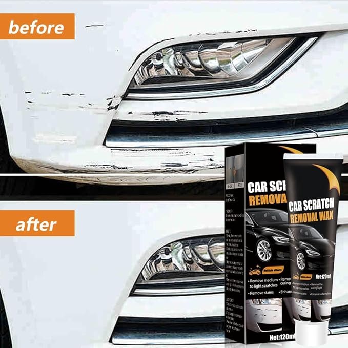 Car Scratch Removal Wax Pack of 2